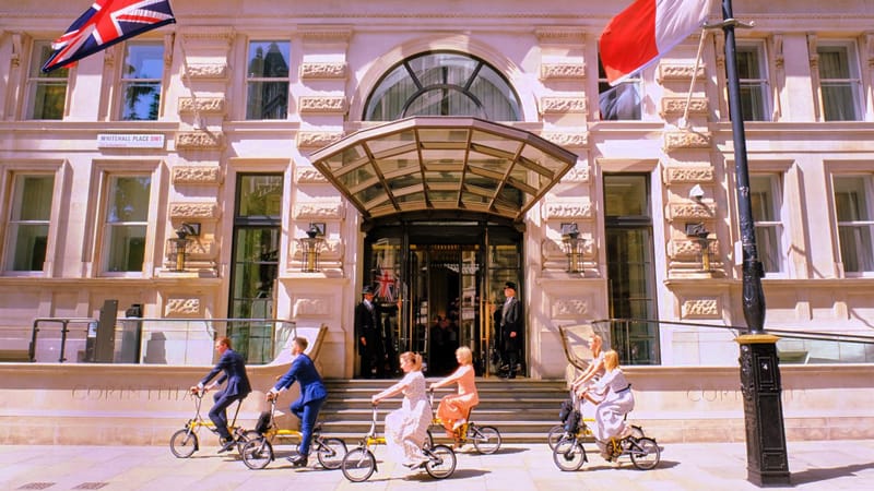 Corinthia Hotel London event venues Brompton Bikes