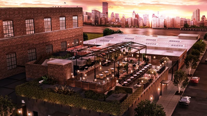 Williamsburg Brooklyn event planning venue with Manhattan views 74 Wythe Avenue
